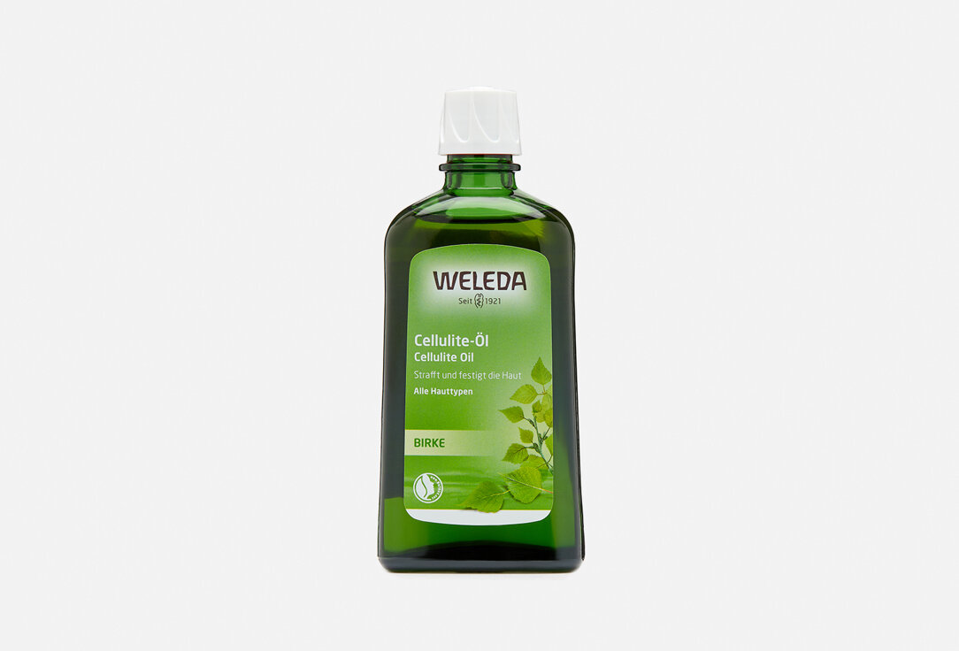 фото Масло антицеллюлитное березовое Weleda, Birch Cellulite Oil 200мл