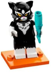 Минифигурка LEGO Cat Costume Girl col18-12 71021 Серия 18 New
