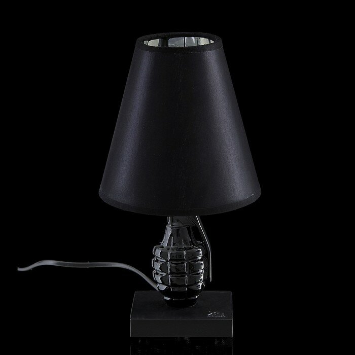 Antartidee Лампа настольная "Граната" черно-белая(микс) 22 × 30 × 22 см - фотография № 6