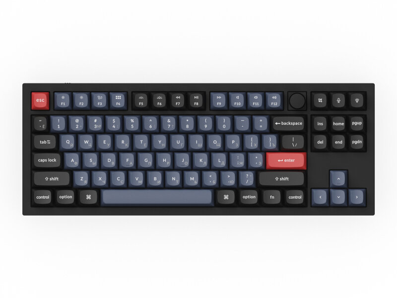 Клавиатура Keychron Q3 Red Gateron G Pro (Red Switch) Black Q3-M1-RU