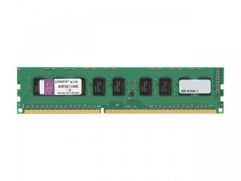 Оперативная память Kingston KVR16E11/4HC DDRIII 4Gb