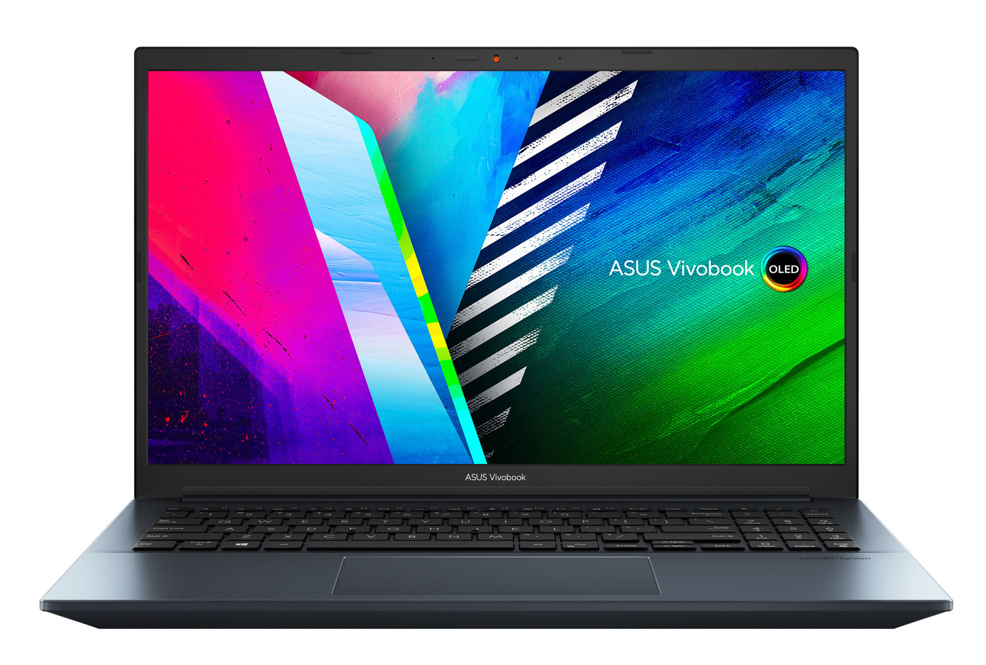 ASUS Ноутбук Asus Vivobook Pro 15 OLED K3500PA-L1091T Core i5 11300H 16Gb SSD512Gb iOpt32Gb Intel Iris Xe graphics 15.6" OLED FHD (1920x1080) Windows 10 Home blue WiFi BT Cam (90NB0UU2-M01440) 90NB0UU2-M01440