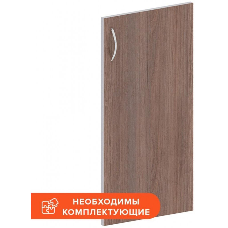 фото Дверь Easy ЛДСП прав.(1шт.) 908853 тем.дуб/серый В760