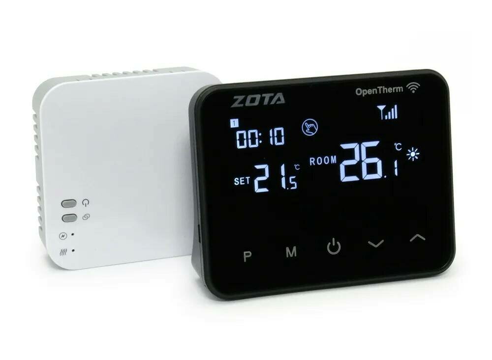 Термостат комнатный ZOTA ZT-20W Wi-Fi OT+ протокол связи OpenTherm