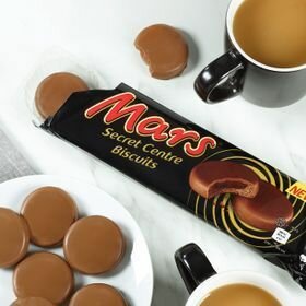 Бисквитное печенье в шоколаде Mars Secret Centre Biscuits 2 шт по 132 гр (Великобритания) - фотография № 3