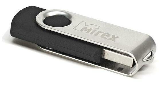 Флешка USB 8Gb Mirex Swivel 13600-FMURUS08 черный