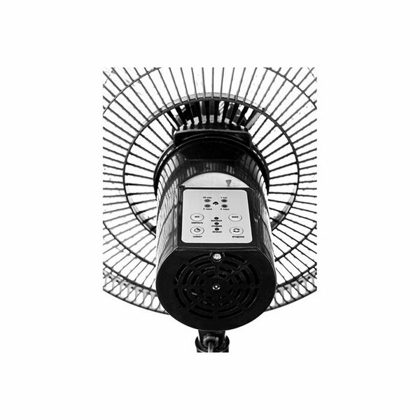 Вентилятор CT-5024 Black, напольный, 65 Вт, 44.5 см, 4 скорости, чёрный - фотография № 5