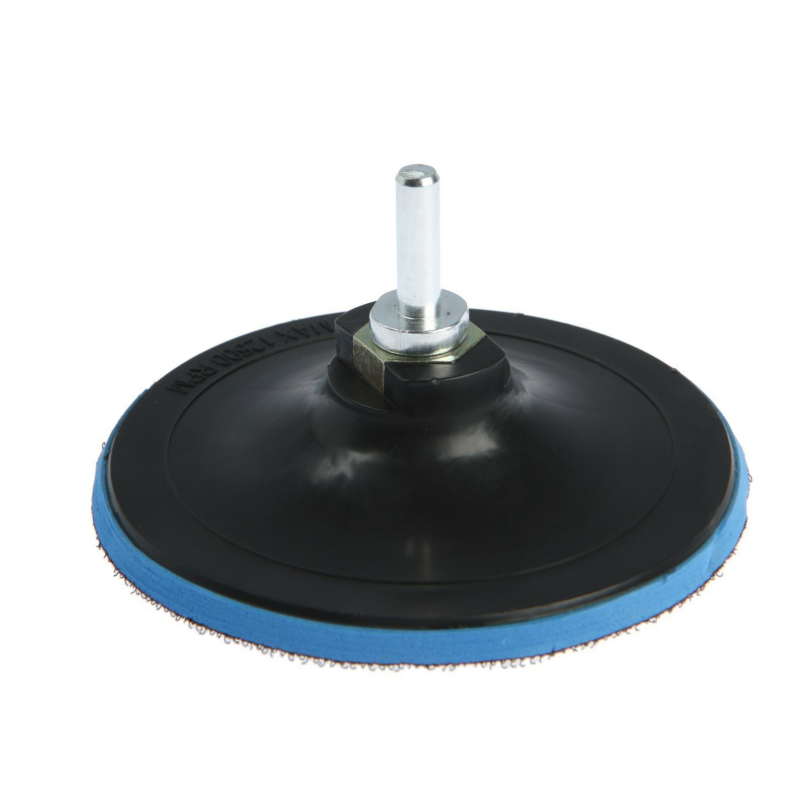 фото Насадка с липучкой для дрели и УШМ тундра, М14, с адаптером, твердая, 125 мм