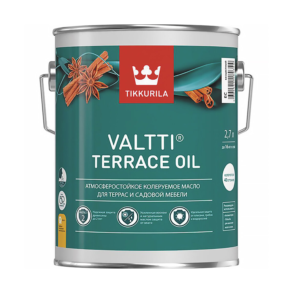    Valtti Terrace Oil () TIKKURILA 2,7   ( )