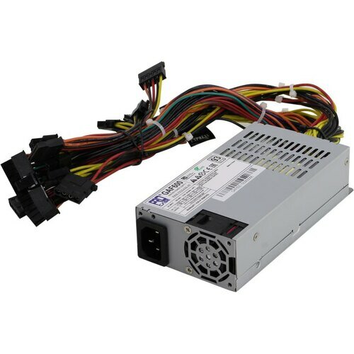 Блок питания ATX Procase 1U FlexATX 1FAN (600W), 80+Platinum(94+), 150*80*40mm, +5B=15A, +12B=50A, +3,3B=15A,-12В=0.3A, 5VSB=2.5A, Защита от пе - фото №1