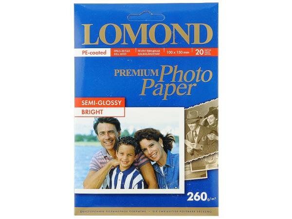 Бумага Lomond A6 Premium Photo Paper 1103302 260 г/м²