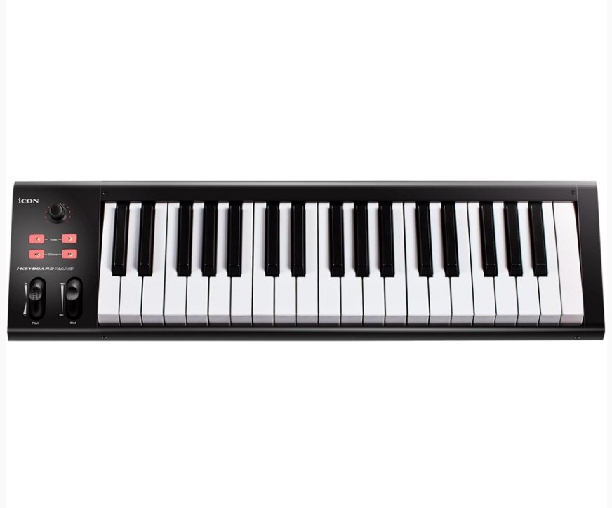 MIDI клавиатуры / MIDI контроллеры iCON iKeyboard 4Nano Black
