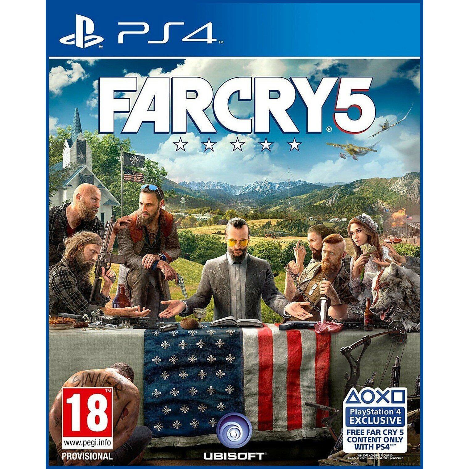 Игра Far Cry 5 (PS4, русская версия)