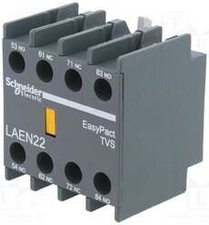 Блок контактный дополнительный LAEN22 LANN22N Schneider Electric 10A 690V 2NO+2NC