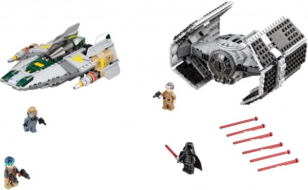 LEGO 75150 Vader's TIE Advanced vs. A-wing Starfighter - Лего Истребитель Дарт Вейдера против Старфайтера А-винг