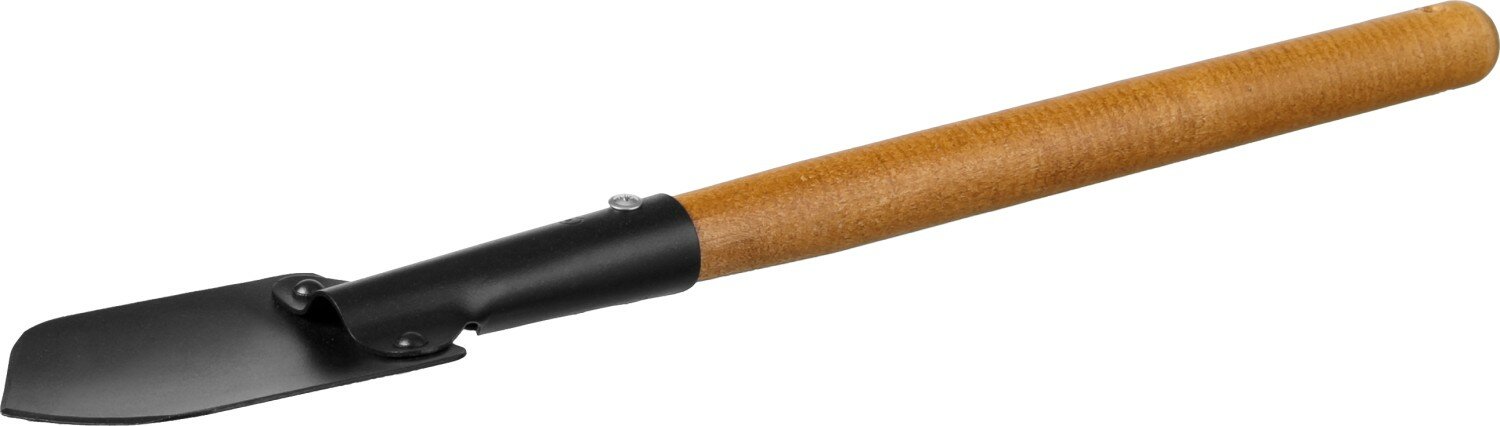 GRINDA ProLine 125х92х560 мм, деревянная ручка, Садовая лопаточка (421516) - фотография № 1