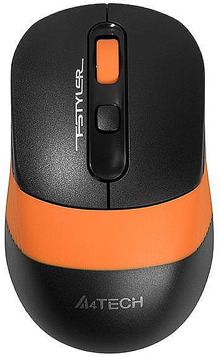 Мышь A4Tech Fstyler FG10 Black/Orange