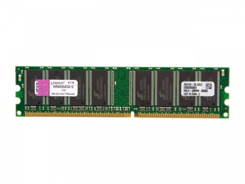 Оперативная память Kingston KVR400X64C3A/1G DDR 1024Mb