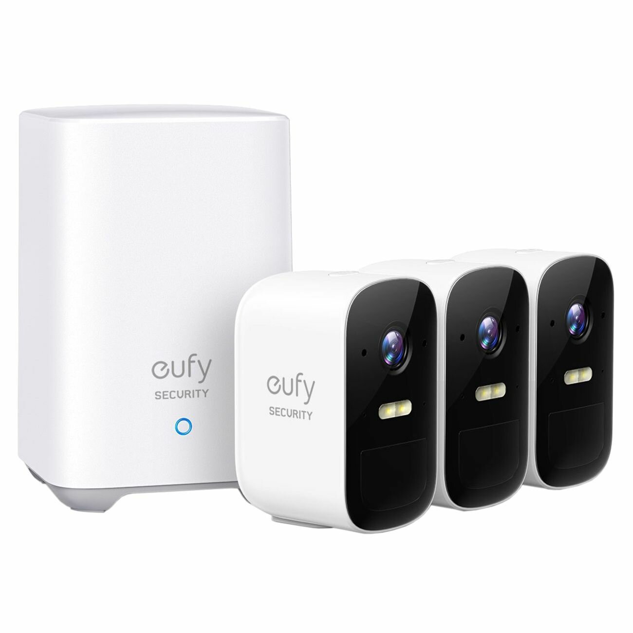 Комплект видеонаблюдения Eufy 2C kit 3 в 1 T88323D2 White