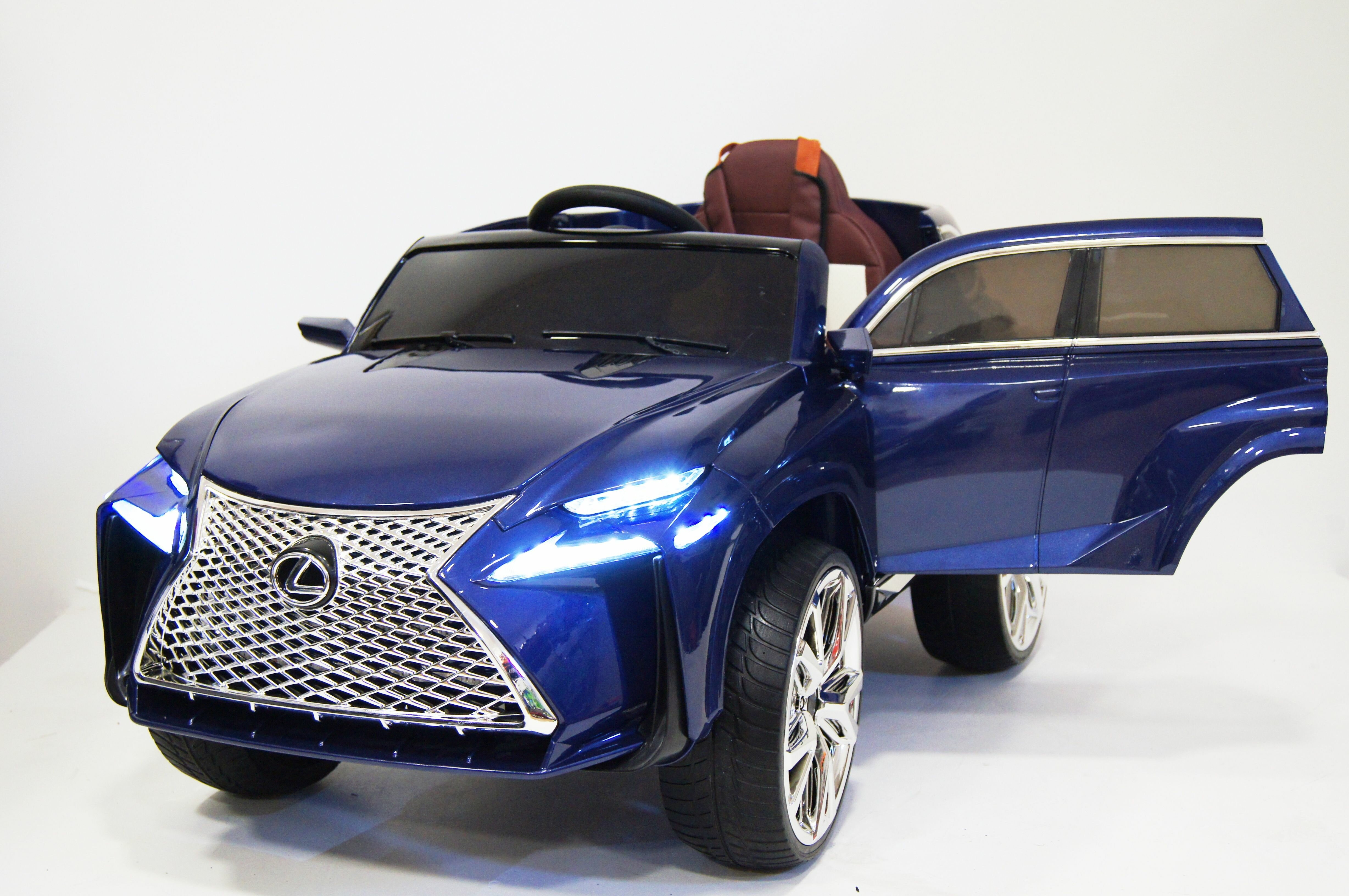 Электромобиль RiverToys LEXUS E111KX Синий глянец