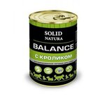 Консервы для собак Solid Natura Balance с кроликом 340 г. - изображение