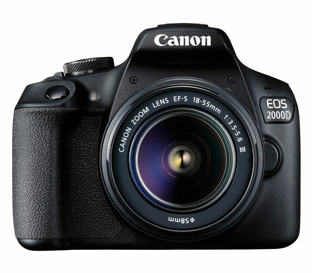 Зеркальный фотоаппарат Canon EOS 2000D Kit EF-S 18-55 III