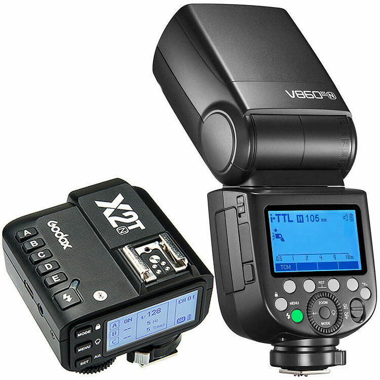 Вспышка Godox Ving V860IIIN TTL + Godox X2T-N TTL для Nikon