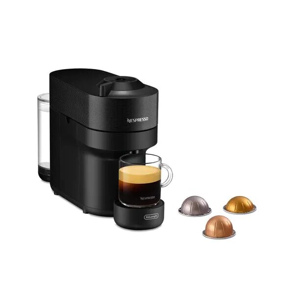 Кофемашина капсульная De'Longhi Nespresso Vertuo Pop ENV90.B, черный - фотография № 1