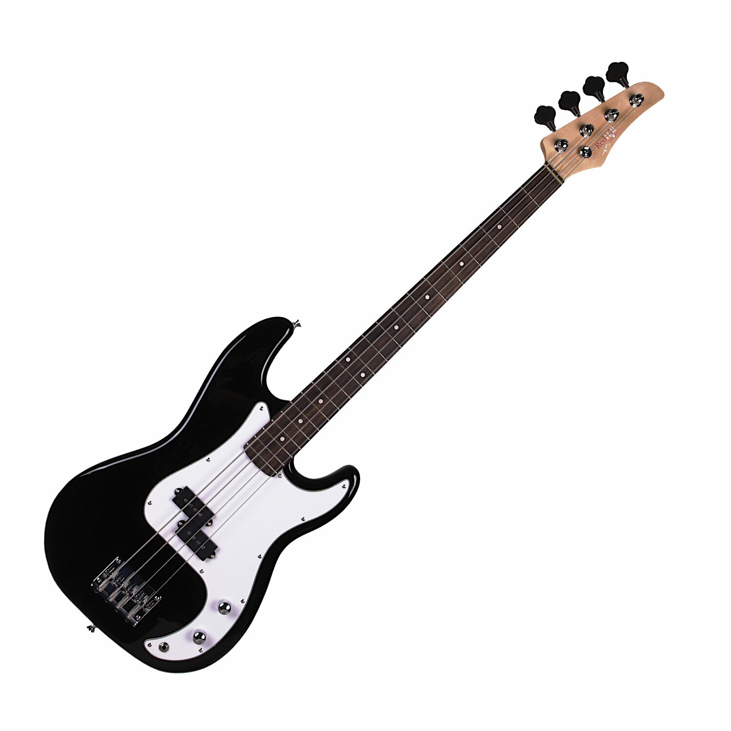 REDHILL PB200 BK - бас-гитара 4-стр P+P 864 мм корпус тополь гриф клен цвет черный