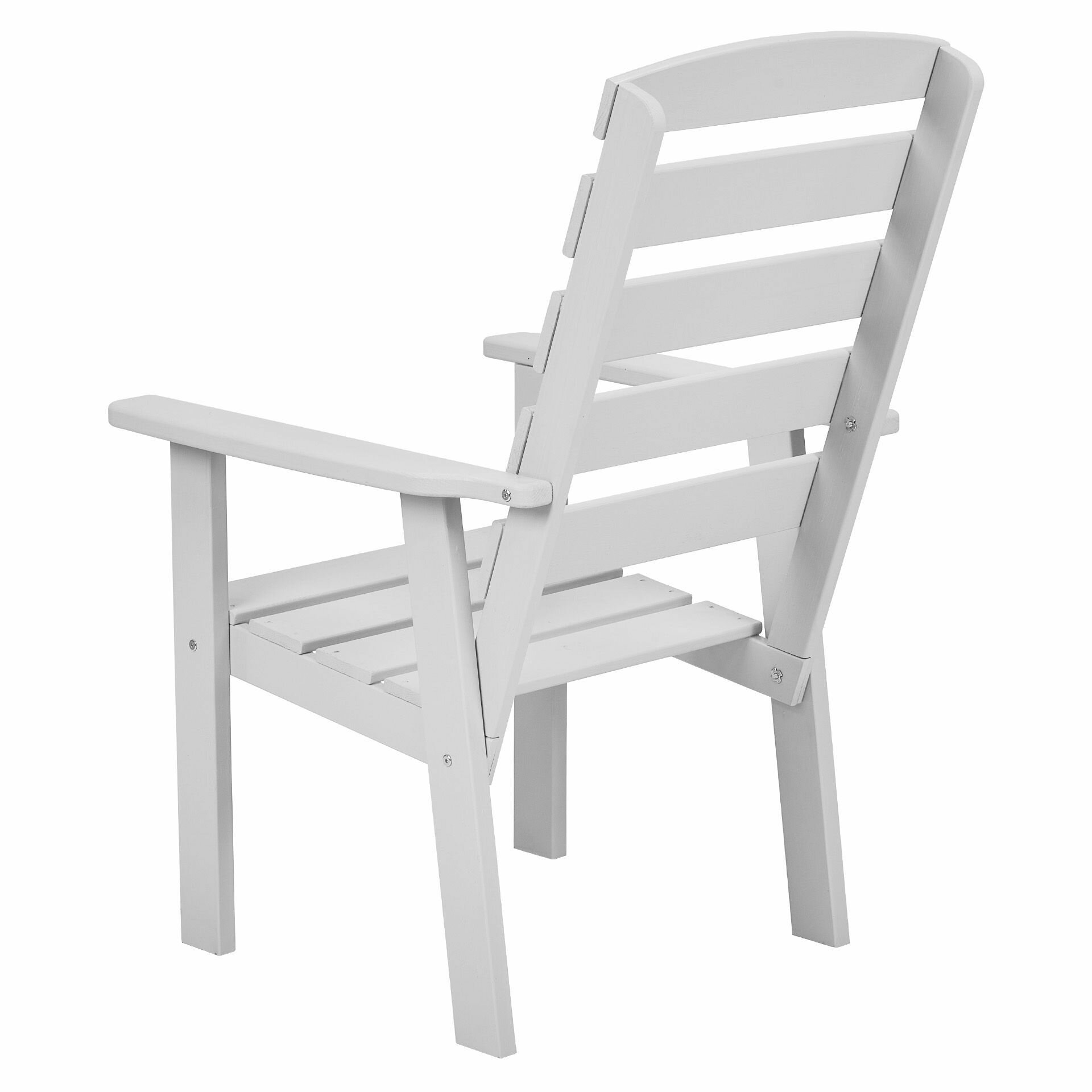 Кресло деревянное для сада и дачи с высокой спинкой, фрозо - фотография № 9