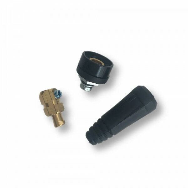 фото Кабельная вилка с панельной розеткой для сварочного аппарата DX50, 500А, SINICA, DKJ35-50