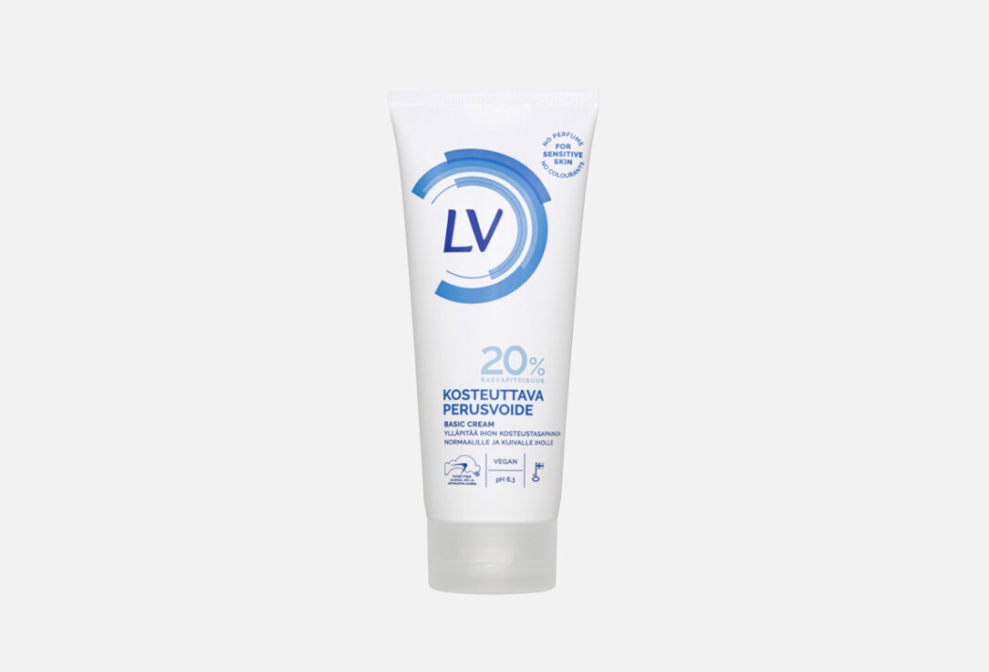Базовый питательный крем для тела без запаха LV, perfume free Basic Body Cream 200мл