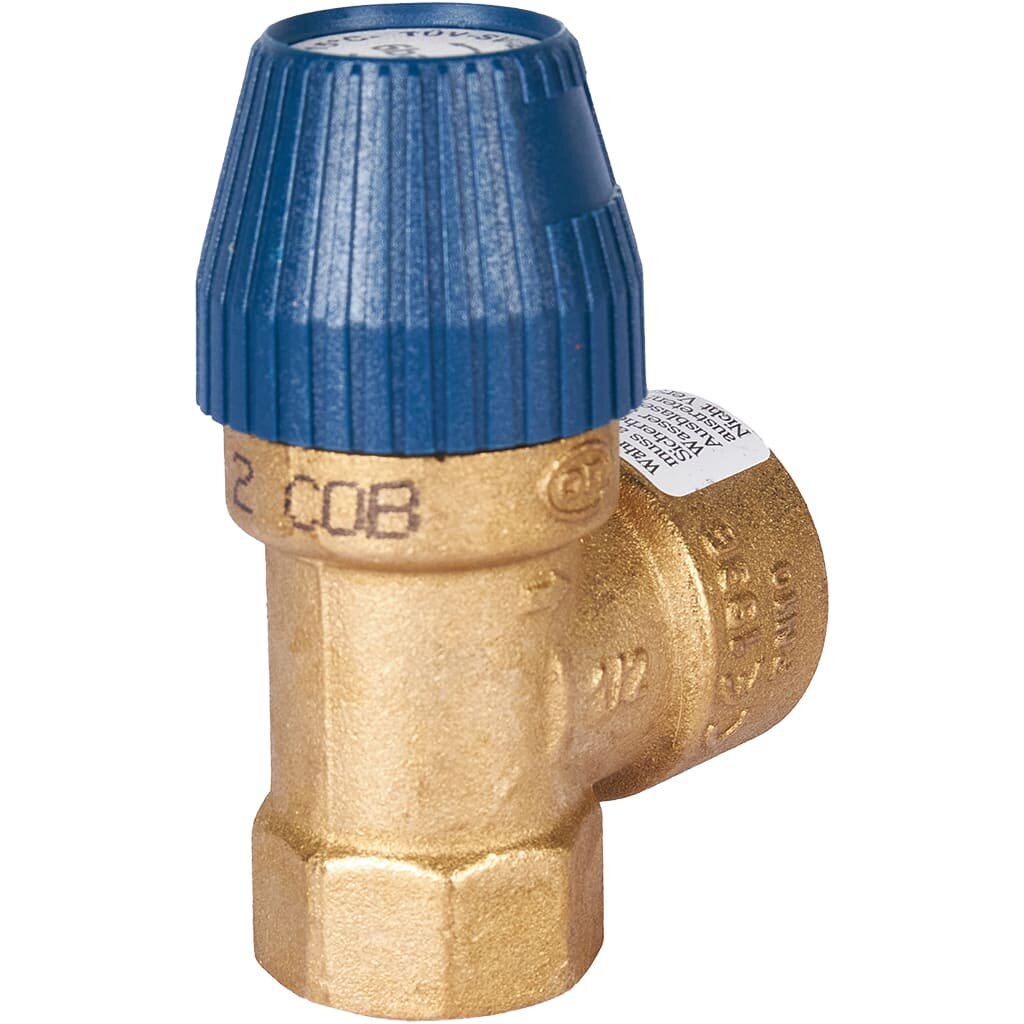 Stout Клапан 6 бар 1/2" х 3/4" предохранительный для водоснабжения (OR)