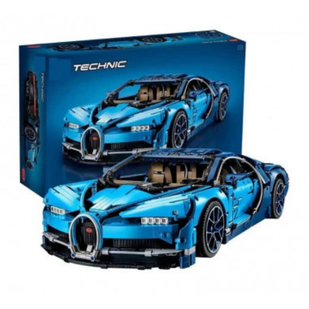 фото Конструктор Lepin 7802 Blue Bugatti 3642 дет.