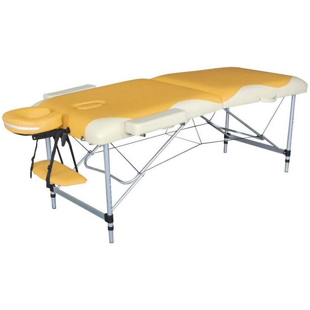 Массажный стол DFC Nirvana Elegant Premium - оранжево-бежевый
