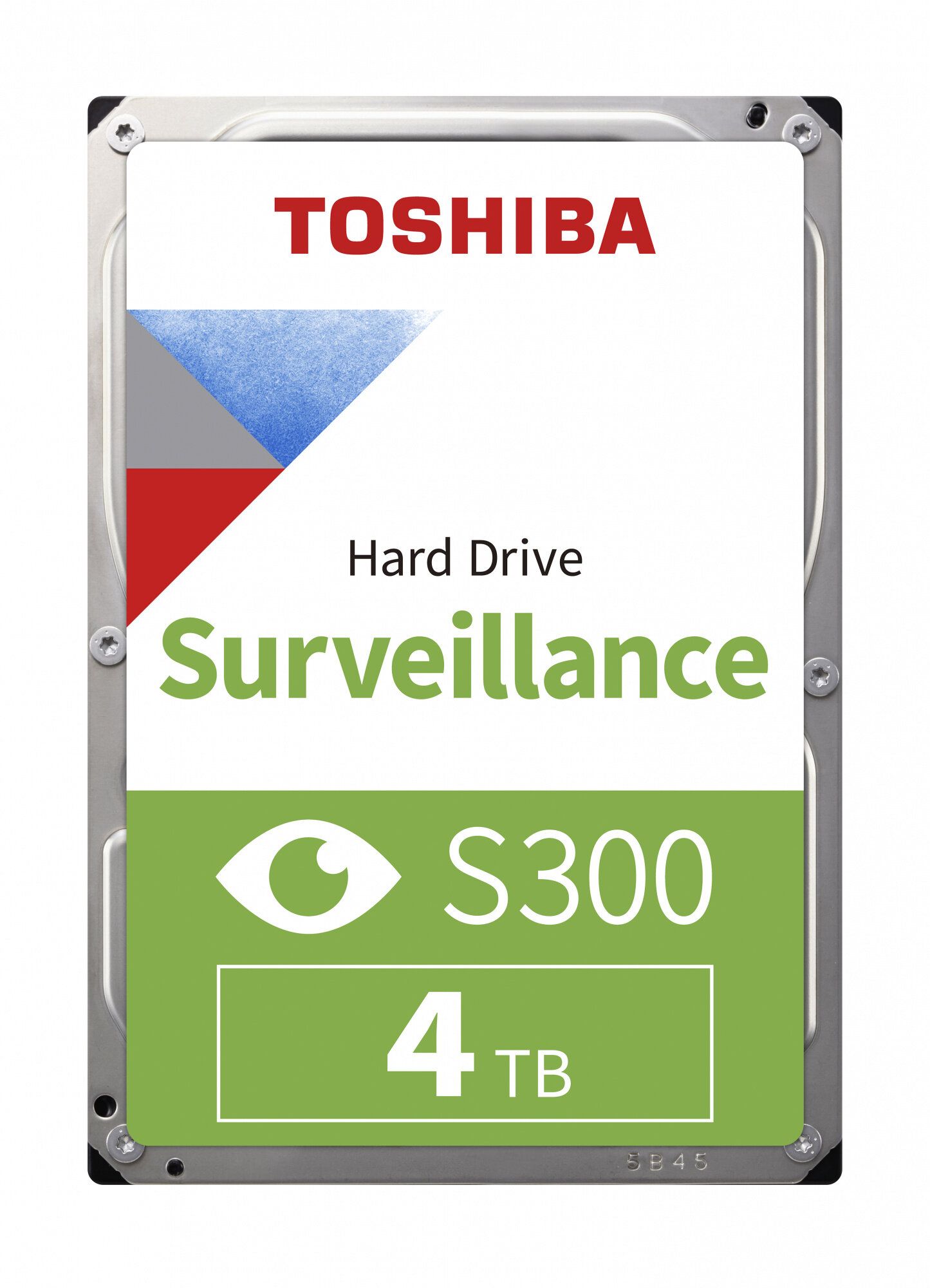 Жесткий диск Toshiba Original SATA-III 4Tb HDWT840UZSVA Surveillance S300 5400rpm 256Mb 3.5"
