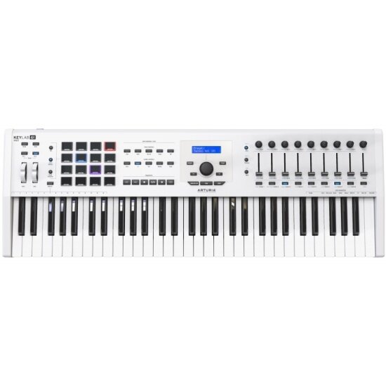 Клавиатура ARTURIA MIDI KeyLab mkII 61 White