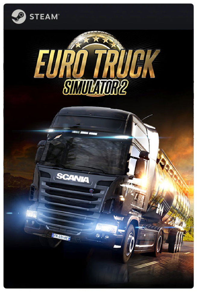 Игра EURO TRUCK SIMULATOR 2 для PC русский перевод Steam электронный ключ