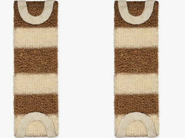 фото Мойдодыр Мочалка ХXL 2-хцветная с высокой петлей, 2 шт