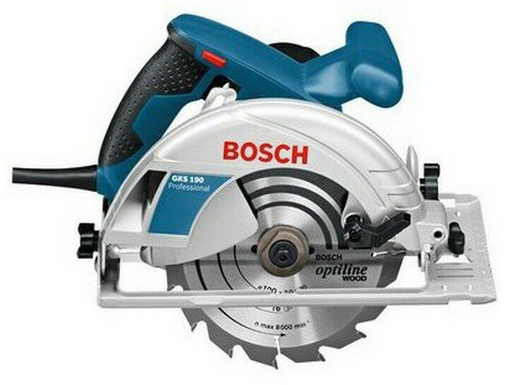 Циркулярная пила дисковая Bosch GKS 190 Professional 1400Вт ручная - фотография № 2