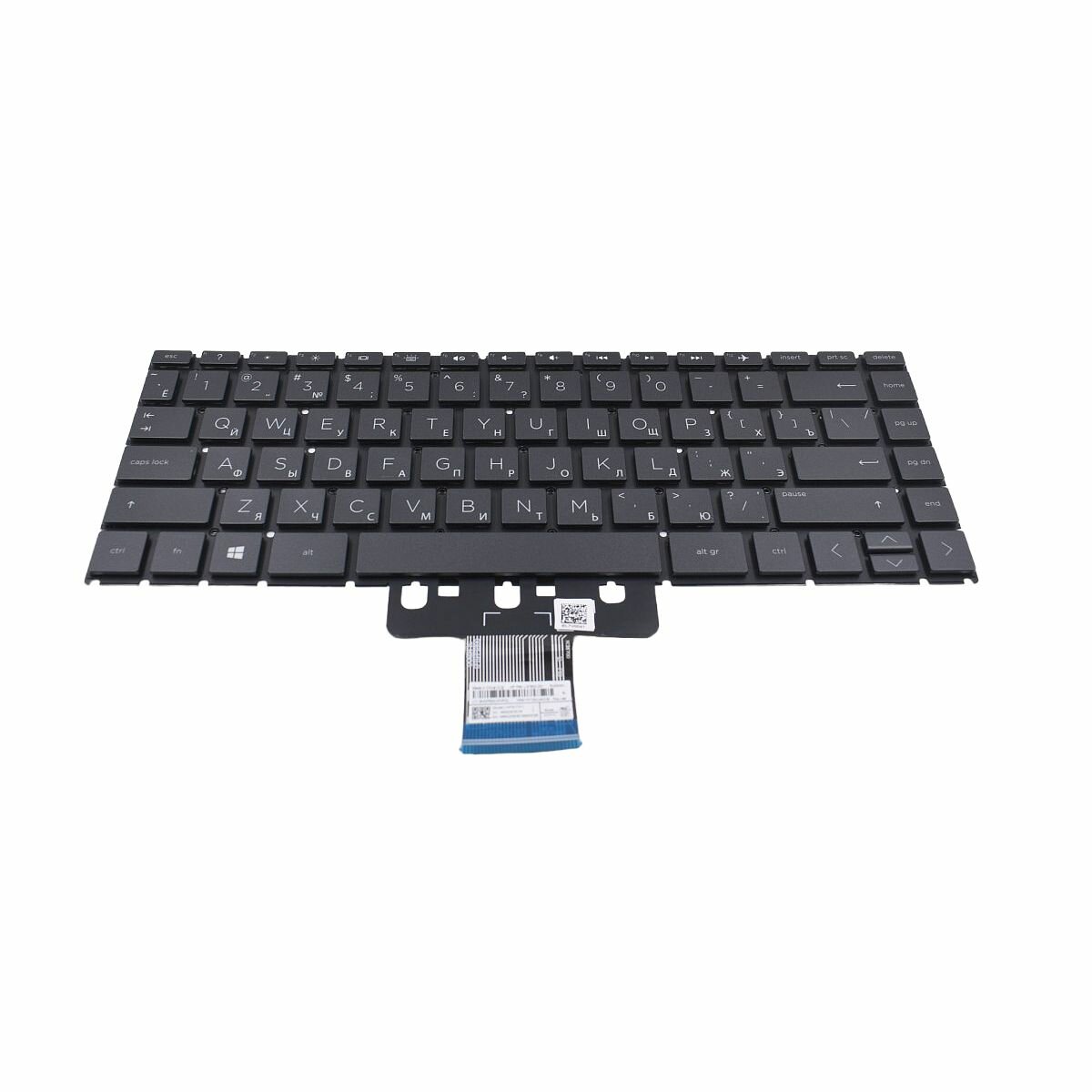 Клавиатура для HP Pavilion X360 14-dh1008ur ноутбука с подсветкой