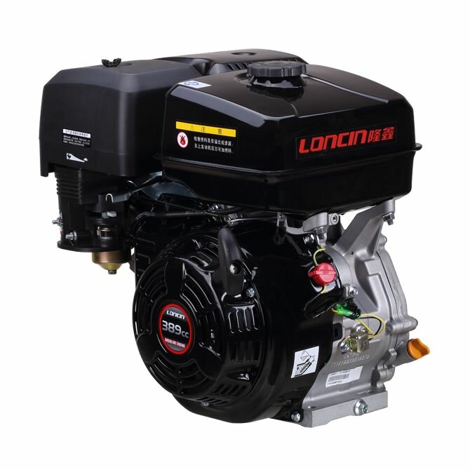 Двигатель для садовой техники Loncin G390F D25 5А - фотография № 4
