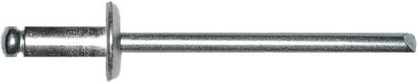 Заклепка вытяжная 4,0х6 мм нержавеющая сталь STARFIX 50 штук (SMZ1-49105-50) - фотография № 1