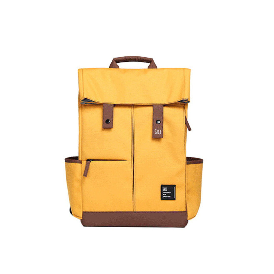 Влагозащищенный рюкзак Xiaomi 90 Points Vibrant College Casual Backpack Yellow