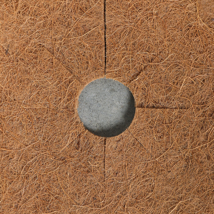 Круг приствольный, d = 0,9 м, из кокосового полотна, набор 5 шт., «Мульчаграм» - фотография № 4
