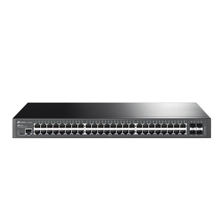 Коммутатор TP-LINK TL-SG3452X JetStream 48-портовый гигабитный управляемый коммутатор уровня 2+ с четырьмя слотами SFP+ 10 Гбит/с