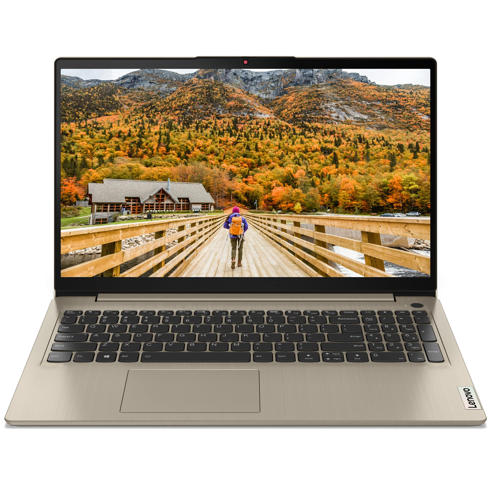 Ноутбук Lenovo IdeaPad 3 Gen 6, 15.6" (1920x1080) TN/AMD Ryzen 5 5500U/8ГБ DDR4/1ТБ HDD/Radeon Graphics/Без ОС, бежевый [82KU01DPRK]