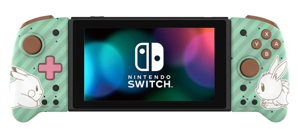 Контроллеры беспроводные Hori Switch Split Pad Pro, Pikachu & Eevee