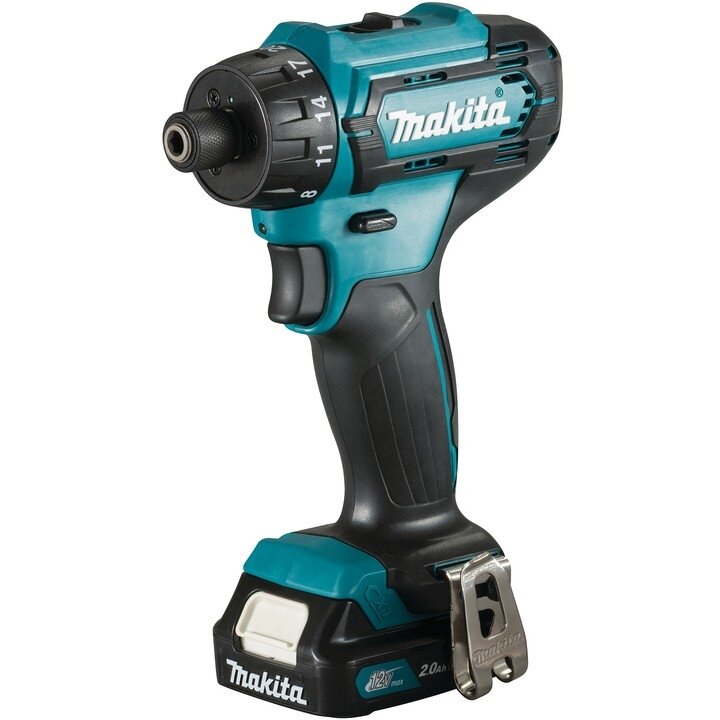 Makita Дрель-шуруповерт Makita DF033DWAE аккум. патрон:шестигр.1/4" (кейс в комплекте)