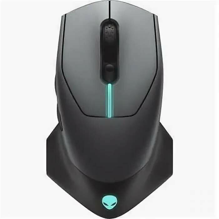 Мышь Dell Mouse AW610M Alienware; Gaming; Wired/Wireless; USB; Optical; 16000 dpi; 7 butt; Dark side of the moon